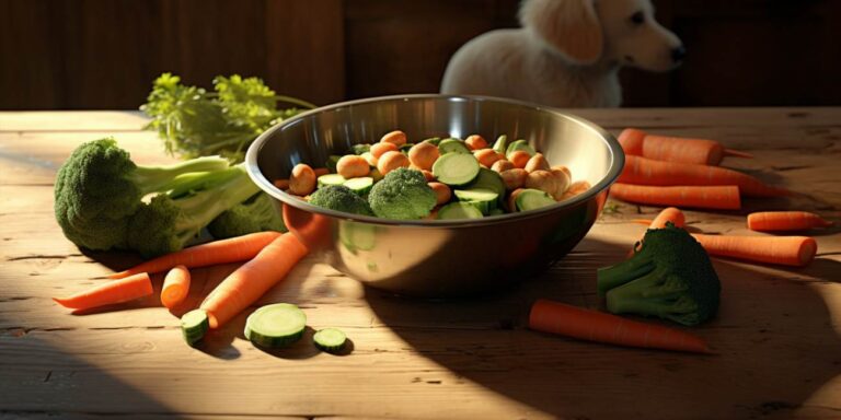 Warzywa i owoce dla psa